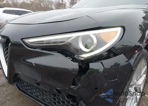 2020 Alfa Romeo Stelvio Ti Sport Awd из США, поврежденный, VIN ZASPAKBNXL7C74390